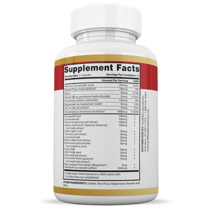 Justified Laboratories Blood Balance Max 1295MG – 2 Pack (120 Capsules)
