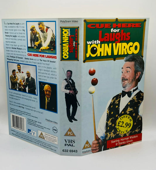 Cue Here For Laughs With John Virgo Sleeve