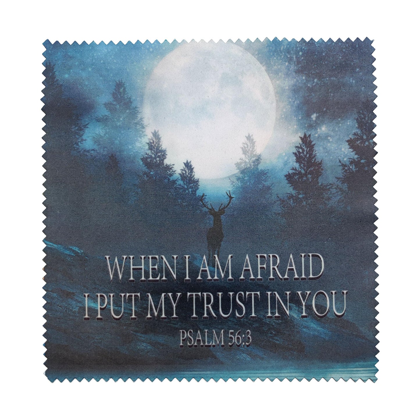 JW Community Microfiber Glasses Cloths Pack – Inspirational Double-Sided (Set of 4)