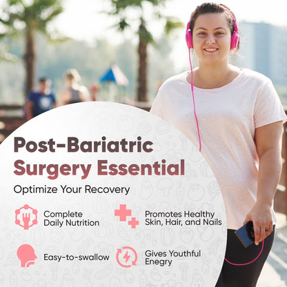 Kaitamin Bariatric Multivitamin with Iron – Post-Surgery Recovery, 60 Liquid Capsules