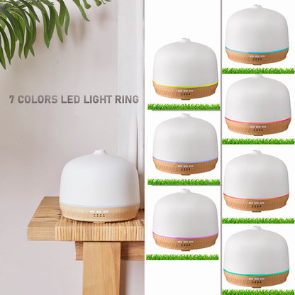 Kakoda Ceramic Essential Oil Diffuser – 500ml, Timed, Ultrasonic (Large Room)