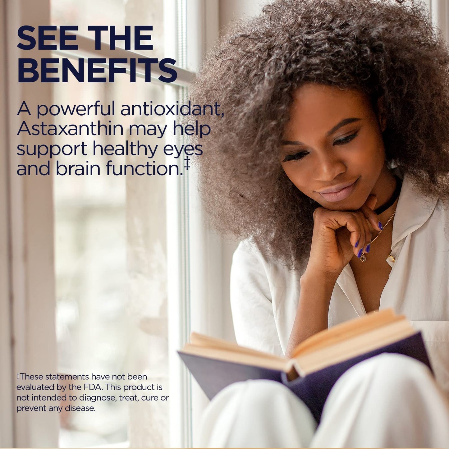 KAL Astaxanthin 10mg – Eye & Brain Health, Vegan, Non-GMO, Gluten Free