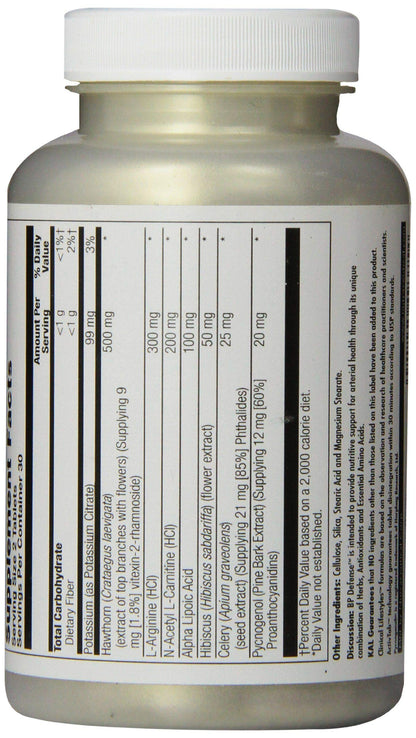 KAL BP Defense Tablets, 60 Count | Cardiovascular Support