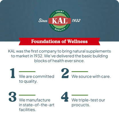 KAL Calming Magnesium Powder - Lemon Lime | High Absorption Magnesium Glycinate, 40 Servings