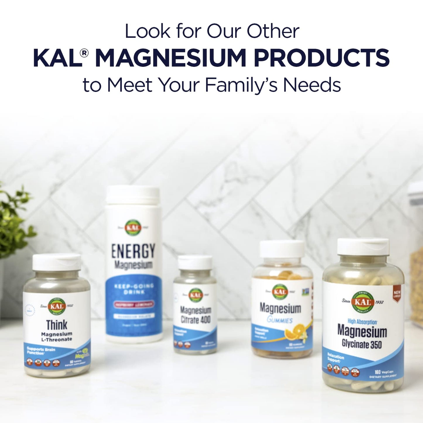 KAL Magnesium Glycinate ActivGels 315mg | High Absorption Magnesium