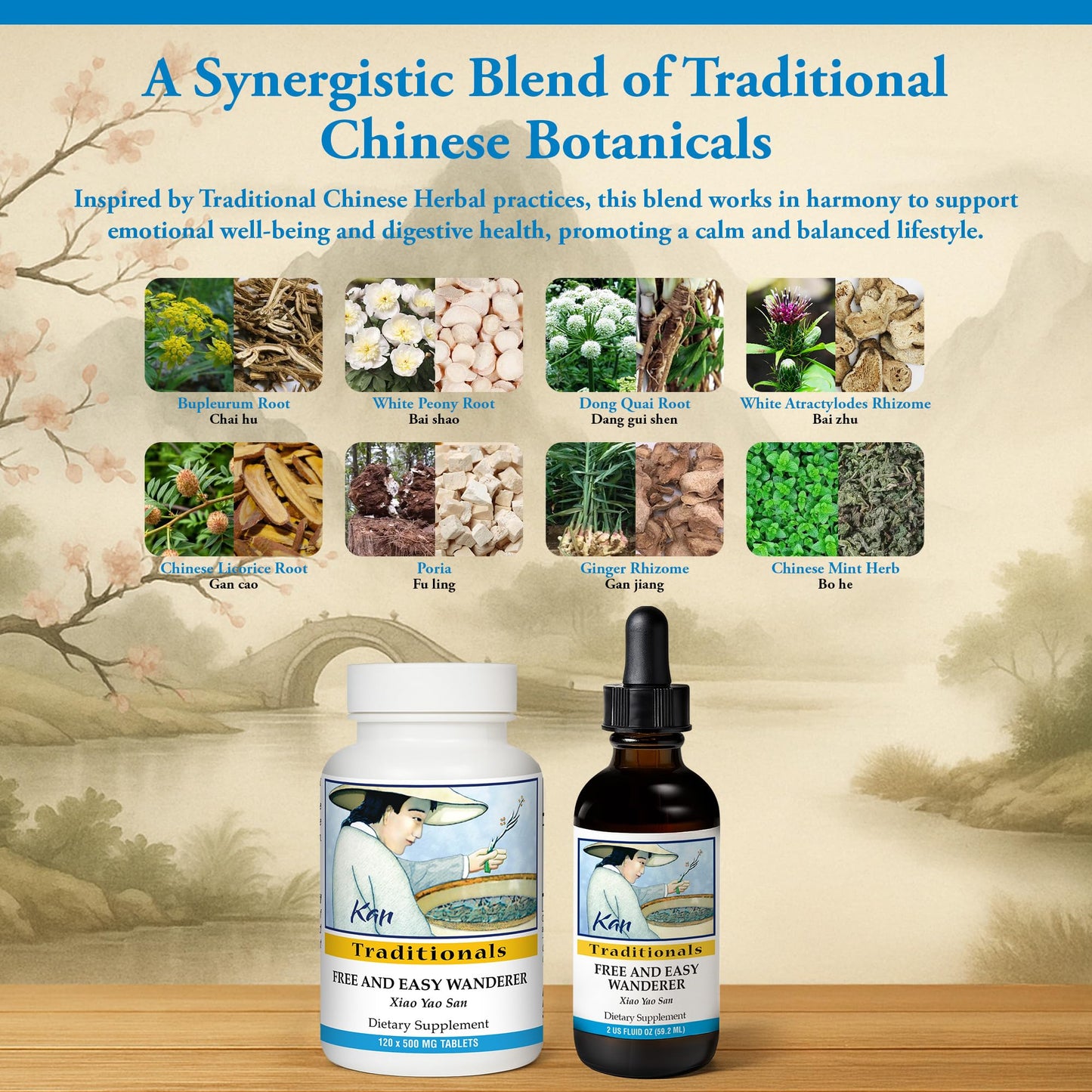 Kan Herbs - Free and Easy Wanderer 2 oz [Health and Beauty]