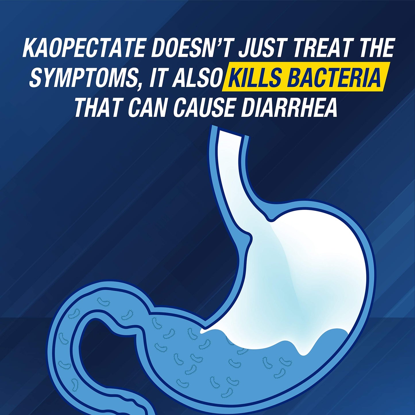 Kaopectate Multi-Symptom Anti-Diarrheal & Upset Stomach Reliever - 42 Caplets