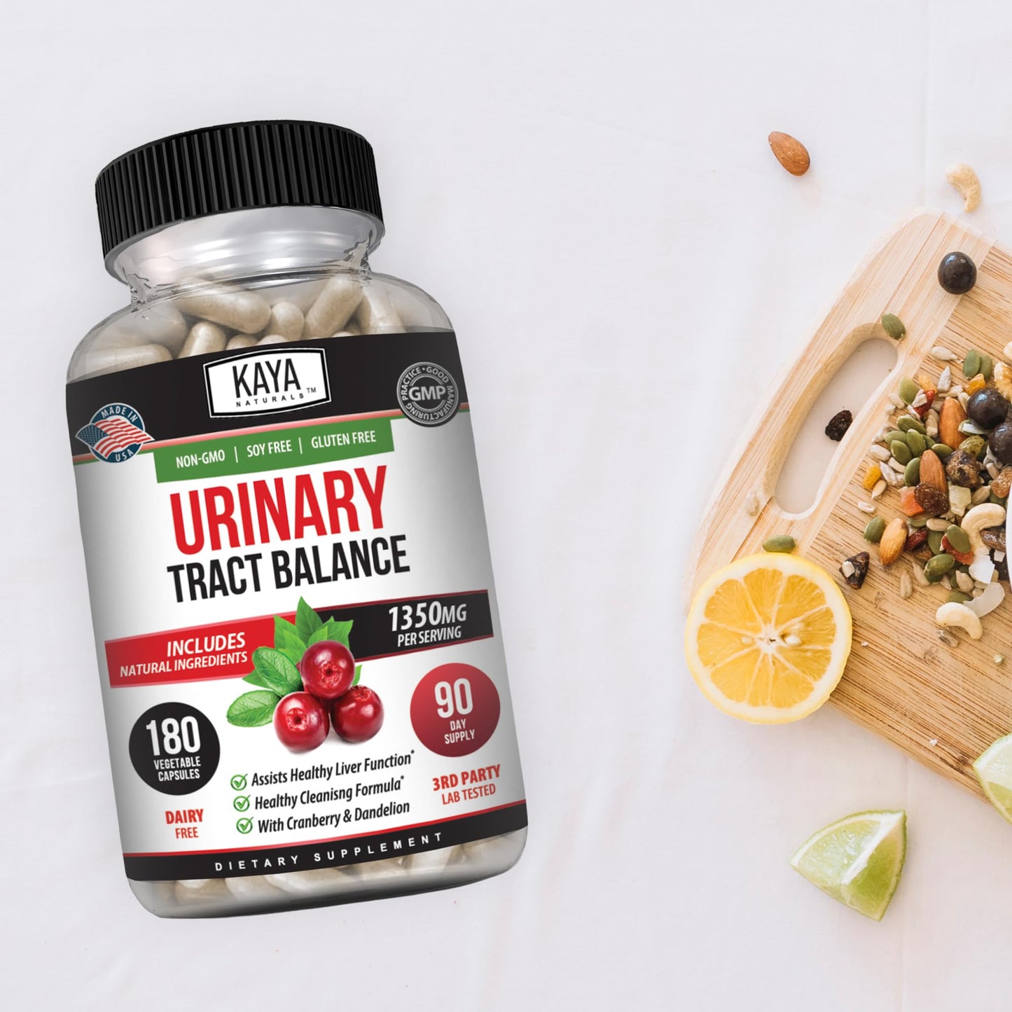Kaya Naturals D-Mannose – Urinary Tract & Bladder Health, 180 Veggie Capsules