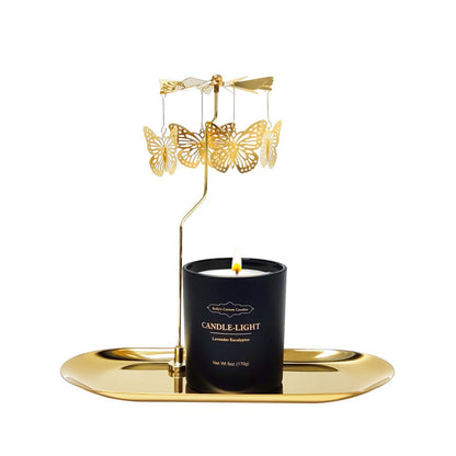 Kelly's Custom Candles: Rotatable Butterfly Candle Gift (6 oz) – Gifts for Women