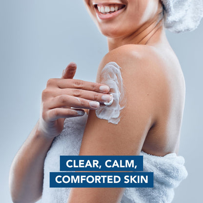 Kenkoderm Psoriasis Cream — 2% Salicylic Acid, Fragrance-Free Moisturizer (10 oz)