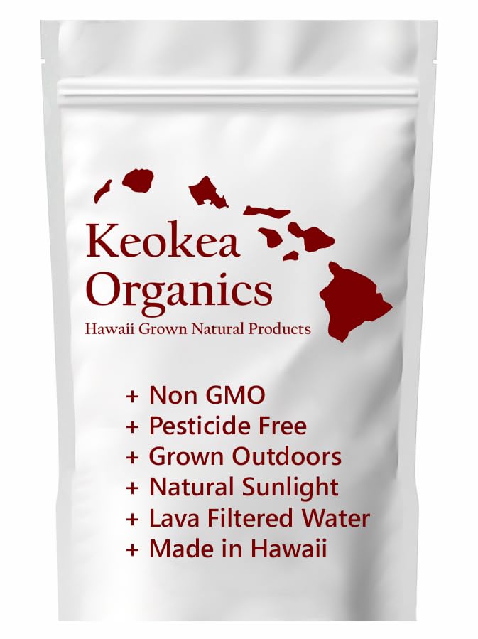 Keokea Organics Hawaii Astaxanthin 12 mg - 90 Softgels | Made in USA, Non-GMO & Pesticide Free