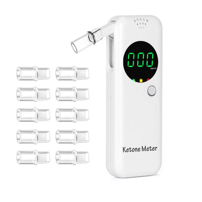 Ketone Breath Monitors for Personal Ketosis Tracking - Ketone Monitoring Breath Analyzer Ketosis Tester | Professional Home Ketone Breath Meter - Accurately Monitor Ketonsis in Your Breath