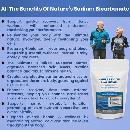 Kidney Restore Nature’s Sodium Bicarbonate — Aluminum-Free Organic Baking Soda