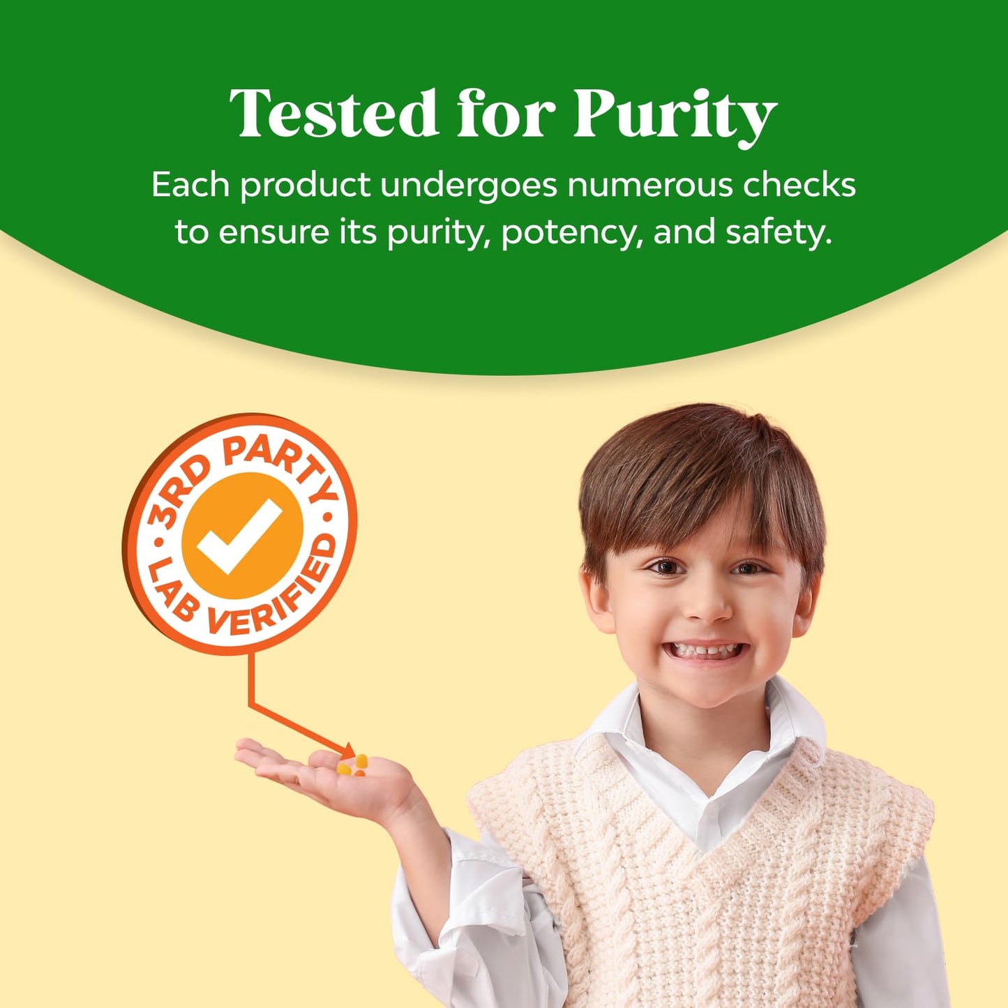 Kids DHA Omega-3 Gummies – Vegan, Fish-Free, Non-GMO | 60 Chews for Brain & Vision