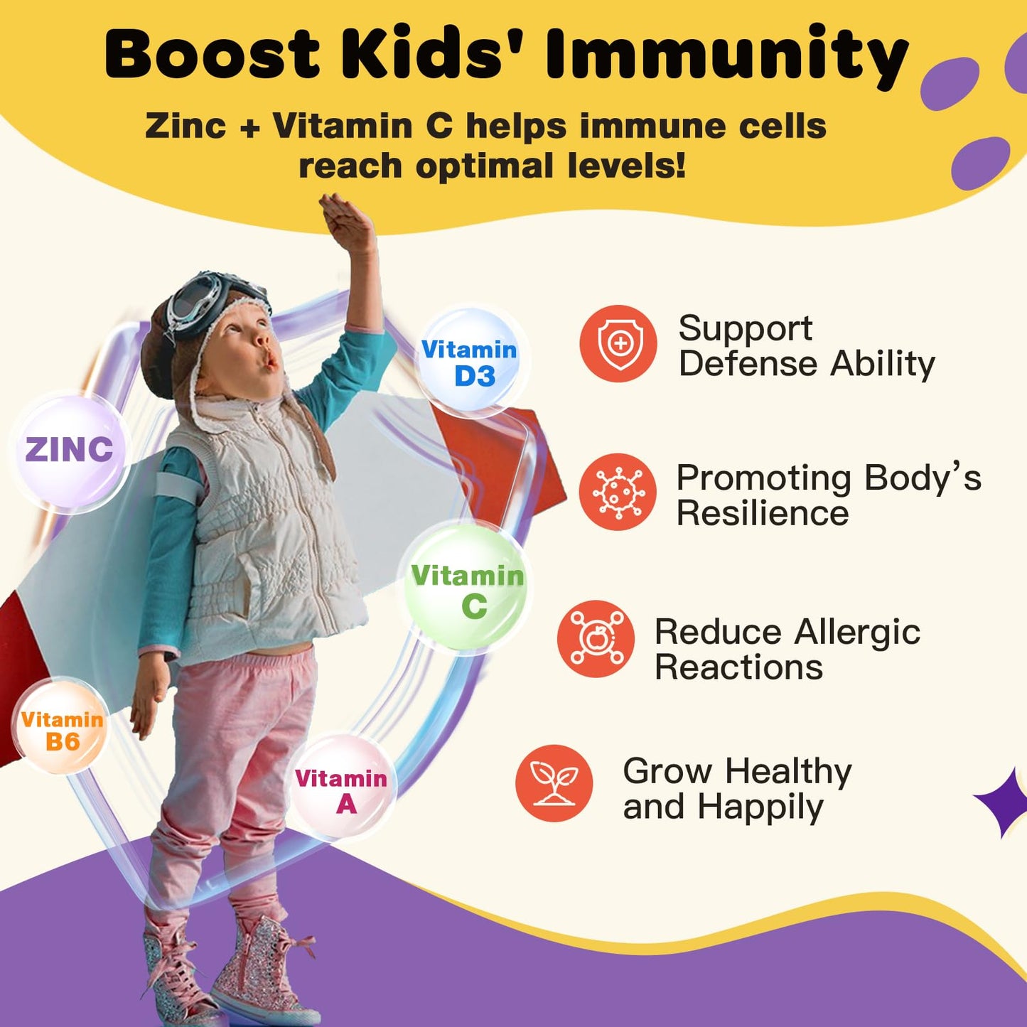 Kids Probiotic Chewables with 5 Billion CFUs | Immune Support & Digestive Health | 75 Servings per Bottle (Pack of 2)