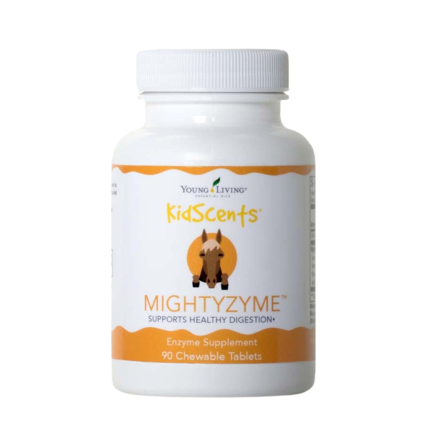 KidScents MightyZyme Chewable Tablets 90 ct | Children's Digestive Enzyme Supplement
