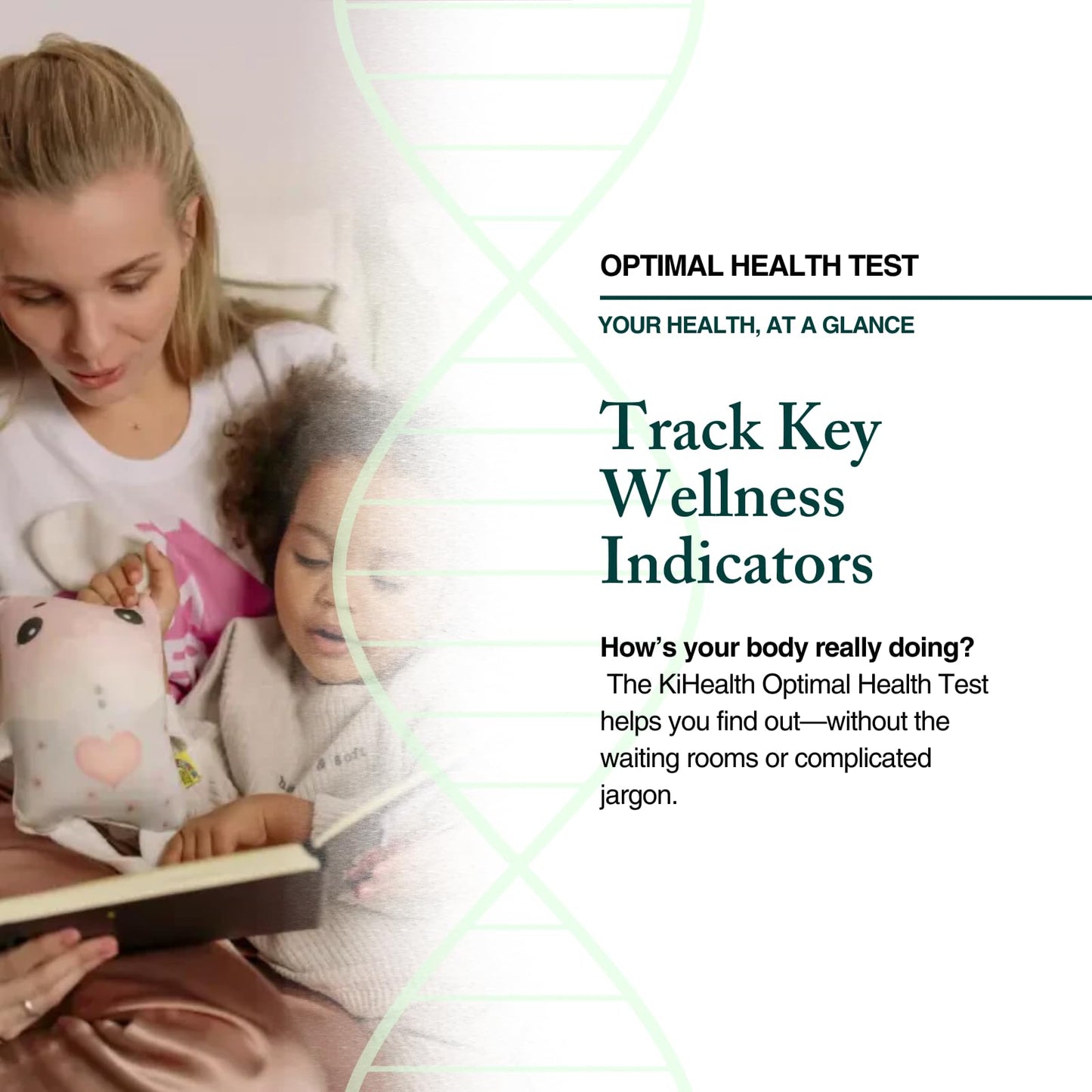 KiHealth – Optimal Health Test: Metabolic, Heart, Inflammation & Liver Markers