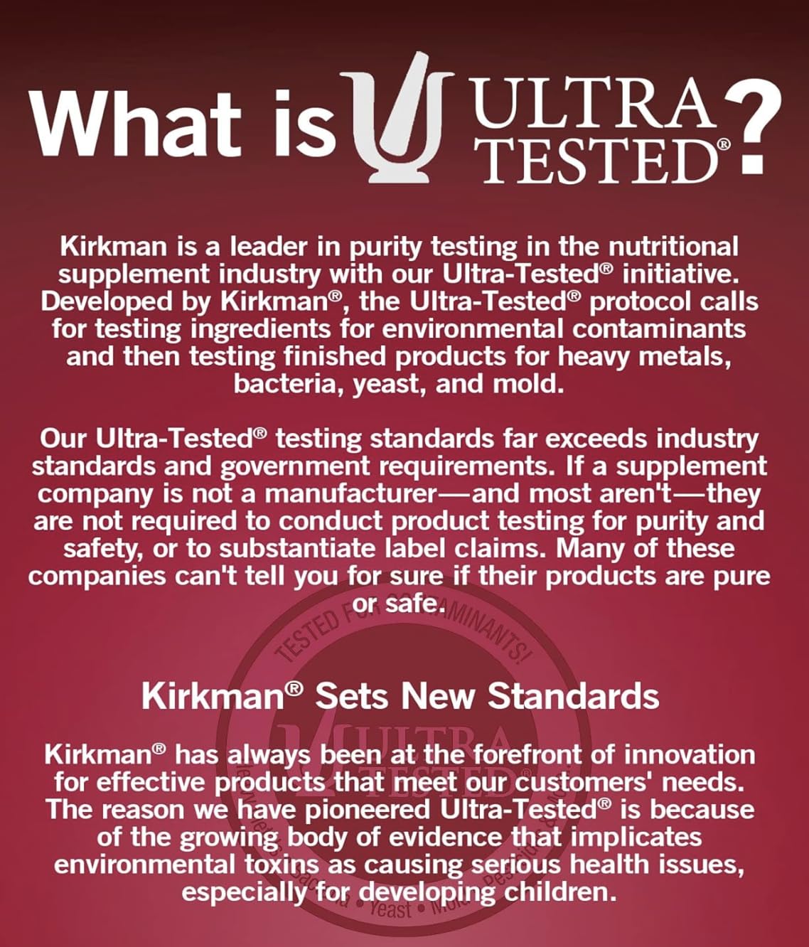 Kirkman Alpha Lipoic Acid 100 mg - Hypoallergenic | 120 Vegetarian Capsules
