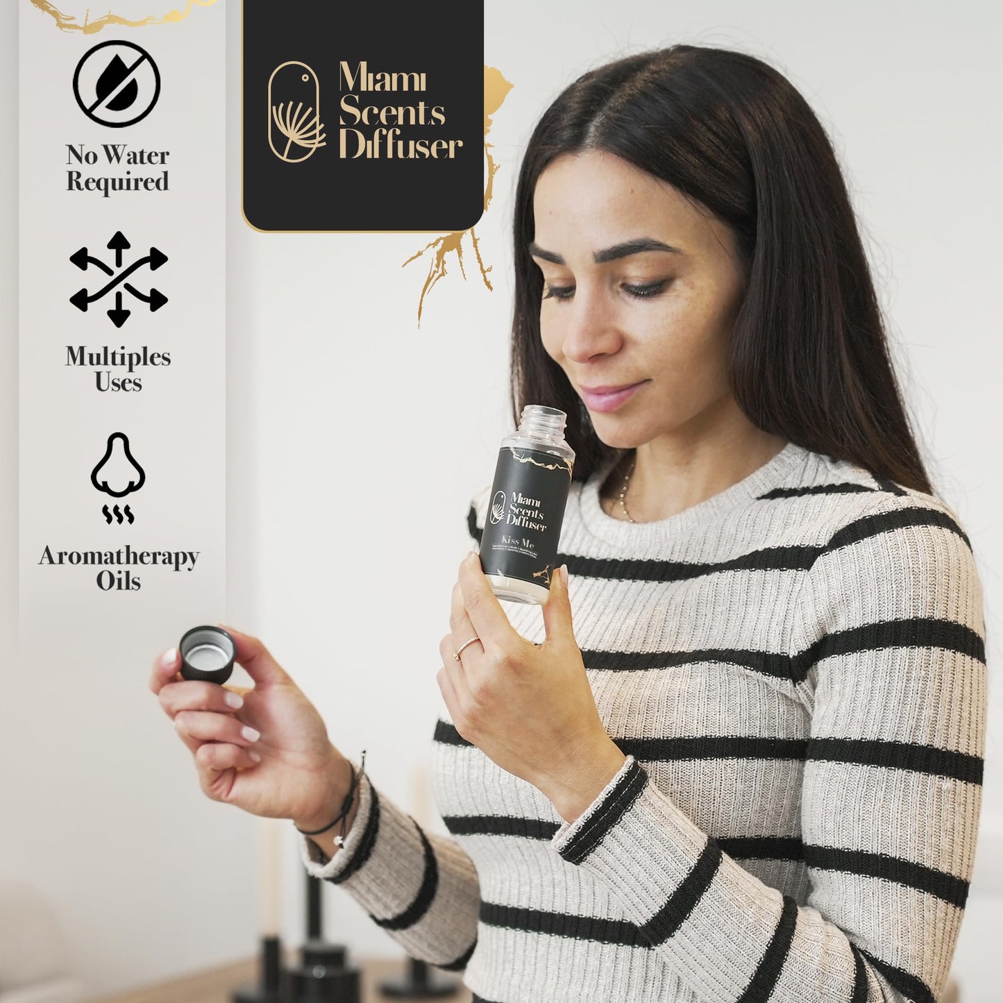 Kiss Me Scent Inspired by Bellagio Hotel – 4 Fl Oz Essential Oils for Diffuser