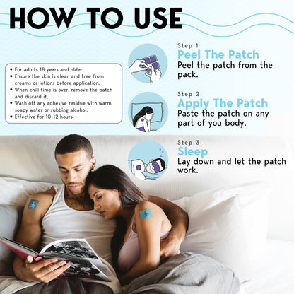 Klova Extra Strength Sleep Patches – 6mg Melatonin, Valerian & L-Theanine | 28 Patches