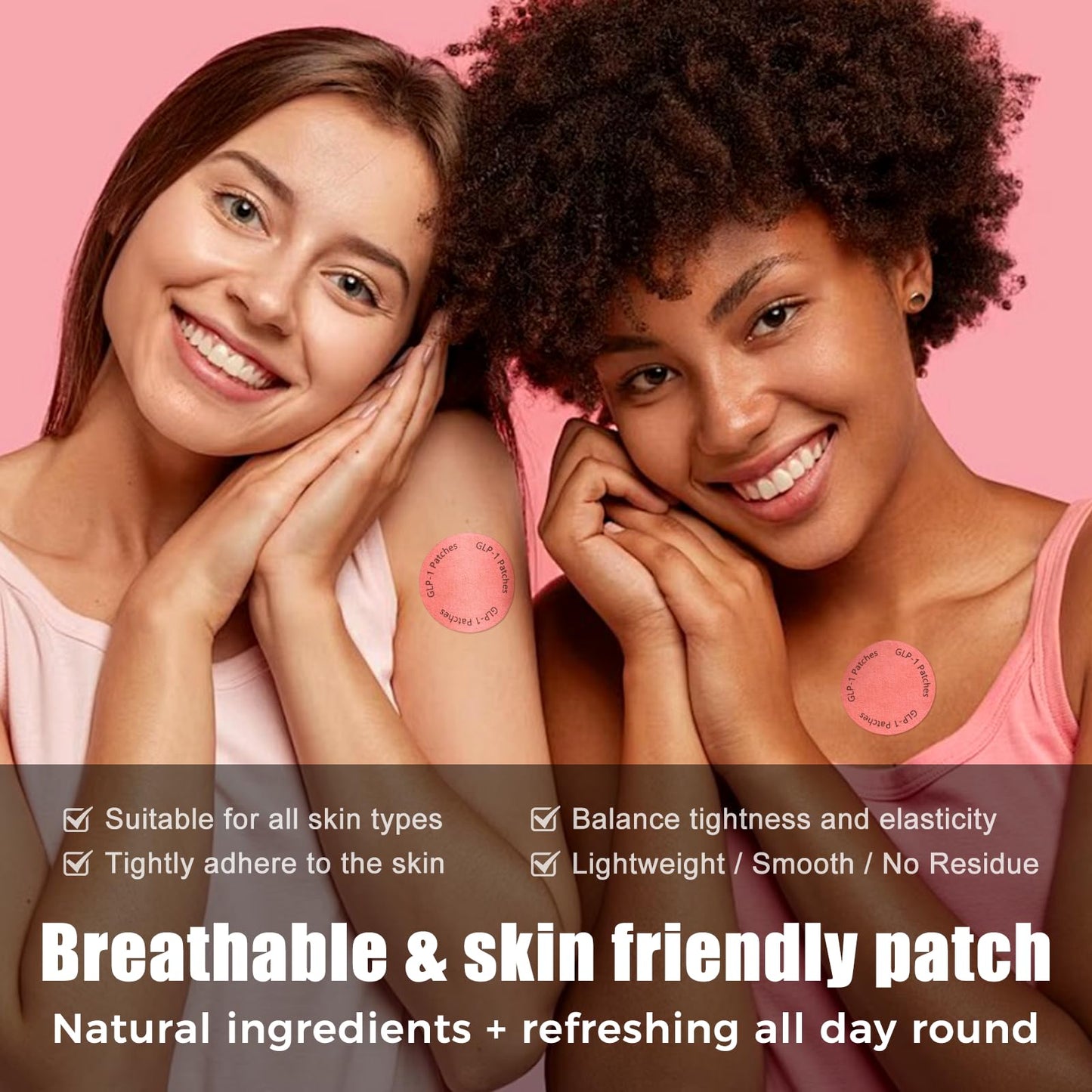 KMLWXD GLP-1 Patches (30 Count) – 8 Hour Long-Lasting Support