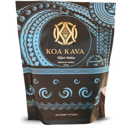Koa Kava Fiji Kava Powder – Premium Noble Waka Kava Root, Savusavu, Fiji | 1 lb