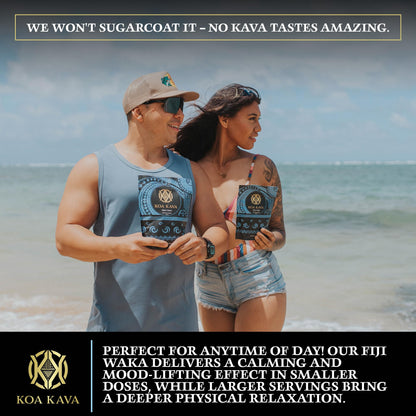 Koa Kava Fiji Kava Powder – Premium Noble Waka Kava Root, Savusavu, Fiji | 1 lb