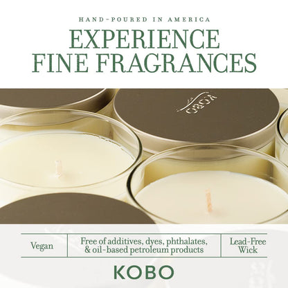KOBO Heath Lavender Candle 9oz – Plantable Box, 60-Hour Burn, USA Hand-Poured