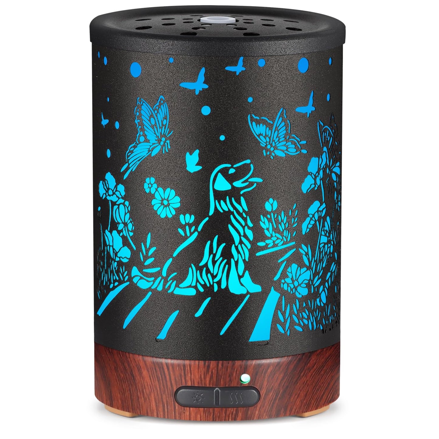 Essential Oils Diffuser | Aromatherapy Diffuser with 7-Color LED Lights | Auto-Off Humidifier