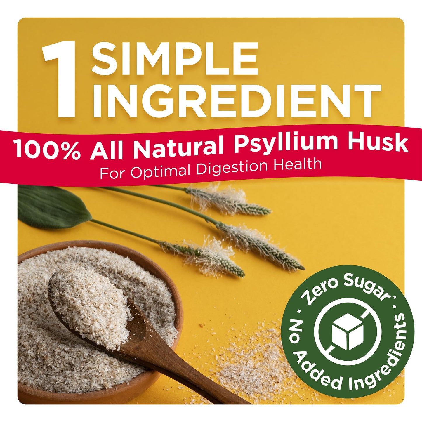 Konsyl Daily Psyllium Fiber Powder Sticks – 30 Packets, On-The-Go
