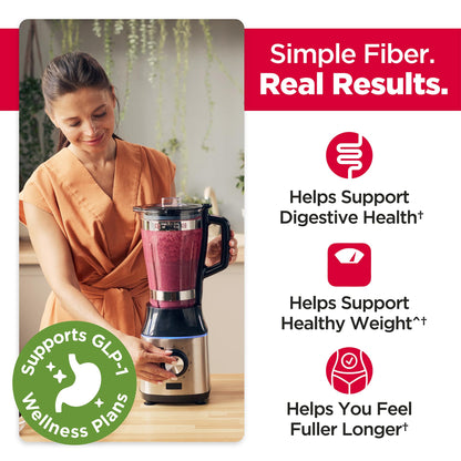 Konsyl Daily Psyllium Fiber Powder Sticks – 30 Packets, On-The-Go