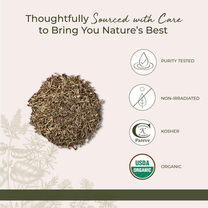 Starwest Organic St. John's Wort - 4 oz Loose Leaf Tea (Kosher, Non-GMO)