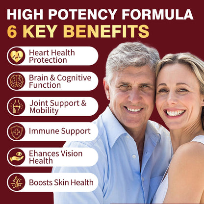Krill Oil 1200mg – Antarctic Krill Oil Omega-3 with EPA/DHA, Astaxanthin, Phospholipids | 120 Softgels