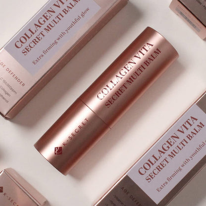 KSECRET Collagen Vita Secret Multi Balm 11g | Korean Skincare | Anti-Wrinkles & Brightening with Vitamin C