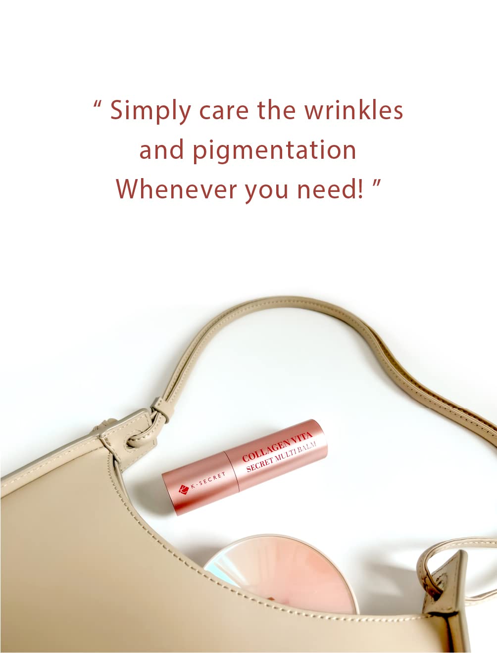 KSECRET Collagen Vita Secret Multi Balm 11g | Korean Skincare | Anti-Wrinkles & Brightening with Vitamin C