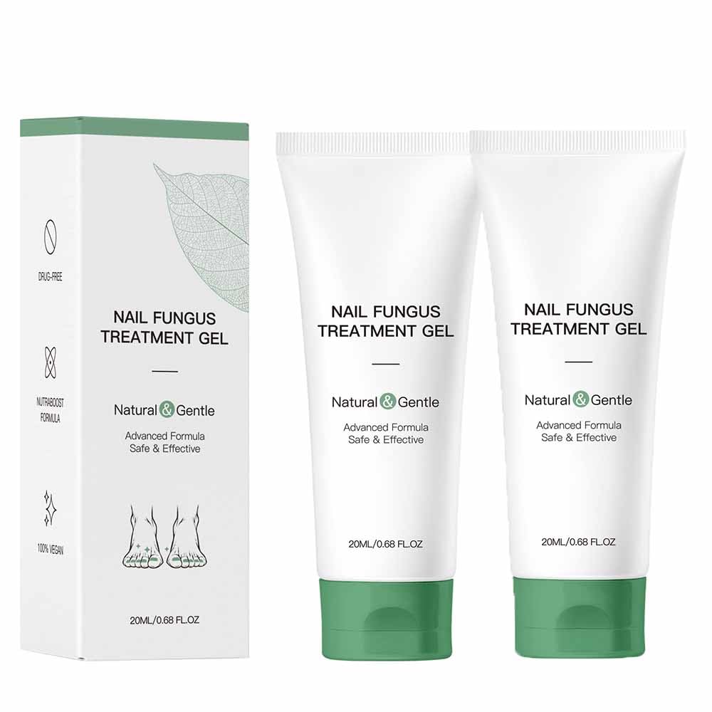 KUNLEN Nail Fungus Gel & Cream – 2pc Nail Repair Oil Serum