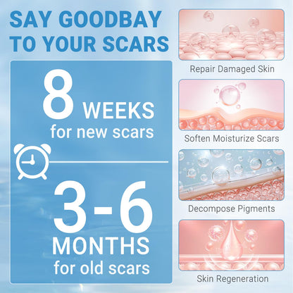 Kunyle Silicone Scar Gel – Advanced Scar Cream for Surgical Scars, Stretch Marks & Keloids (60g)