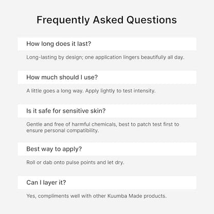 Kuumba Made Persian Garden Fragrance Oil 0.5 fl oz (15 ml) | Alcohol-Free | Cruelty-Free