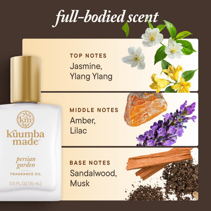 Kuumba Made Persian Garden Fragrance Oil 0.5 fl oz (15 ml) | Alcohol-Free | Cruelty-Free