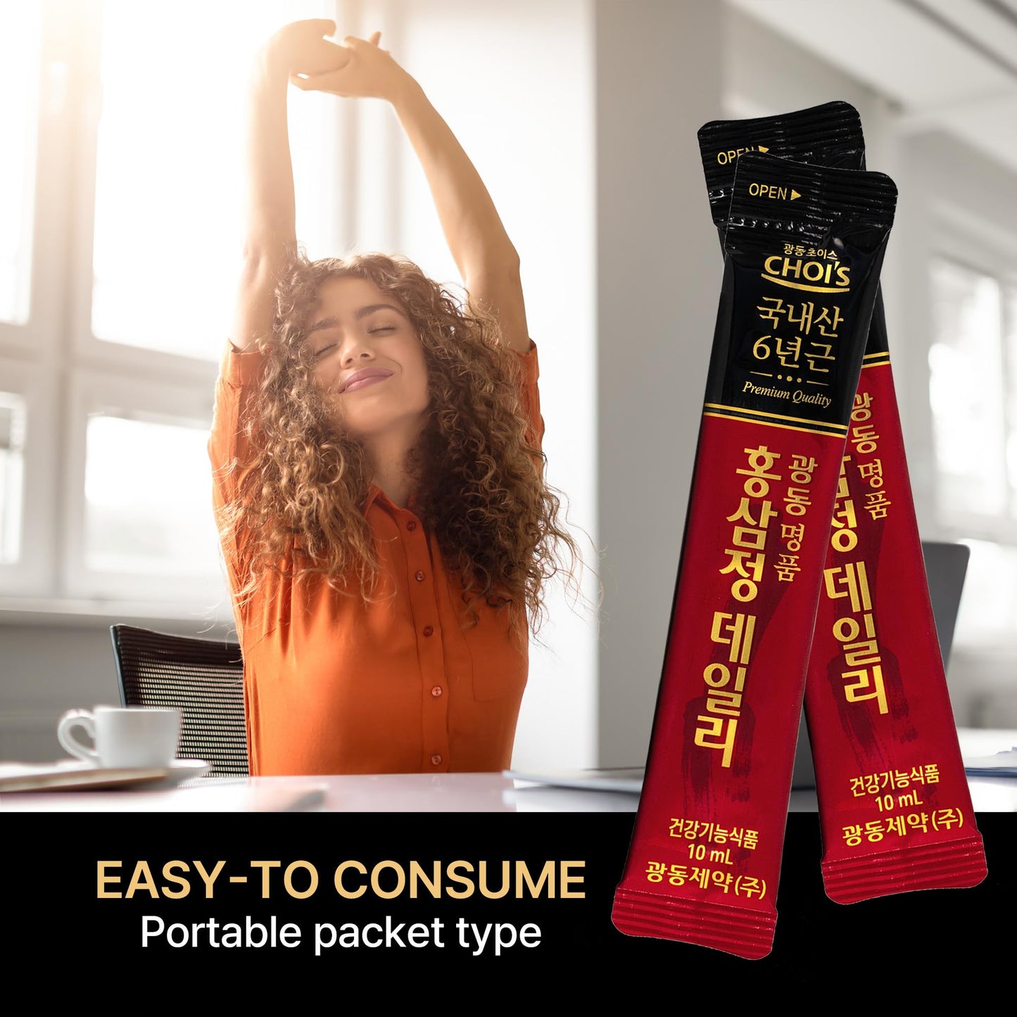 KWANGDONG Premium Korean Red Ginseng – 6-Year Grown, 30 Daily Packs