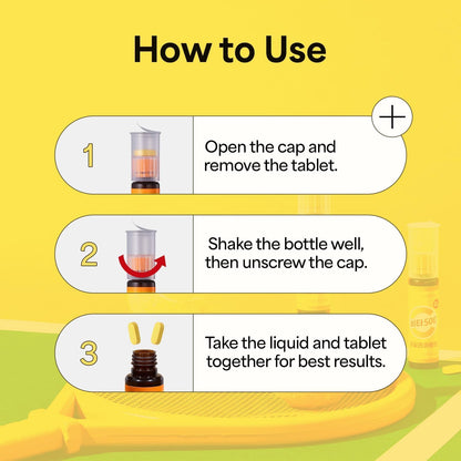 KWANGDONG Vita500 Daily Immune Shot – 7-Day Immune Support with 13 Vitamins & 8 Minerals | All-in-One Peach-Flavored Nutrition