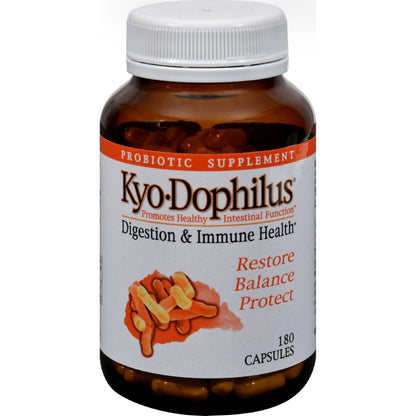 KYO-DOPHILUS, 180 CAP | Daily Probiotic Supplement for Overall Health