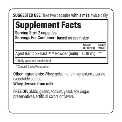 Kyolic Aged Garlic Extract Formula 100 | Cardiovascular Health