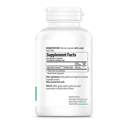 Kyolic Aged Garlic Extract Formula 100 | Cardiovascular Health