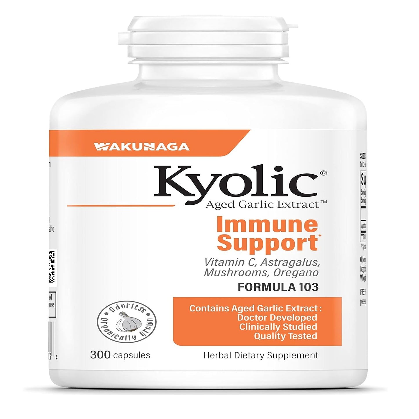 Kyolic Aged Garlic Extract Formula 103 – Immune Support* | 300 Capsules