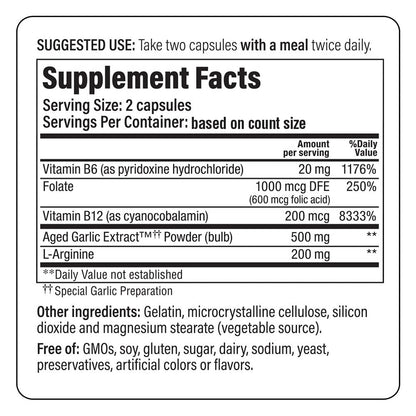 Kyolic Formula 108 Aged Garlic Extract – Total Heart Health, 100 Capsules