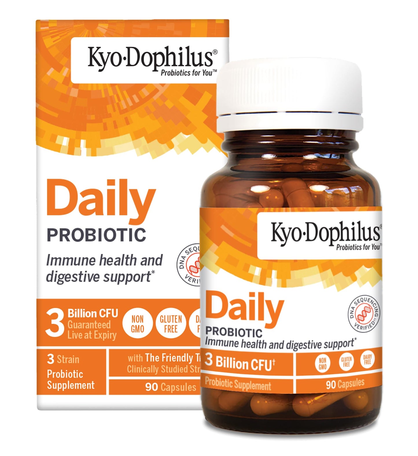 Kyolic Kyo-Dophilus Daily Probiotic for Immune Health | Digestive Support