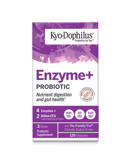 Kyolic Kyo-Dophilus Enzymes Probiotic, Nutrient Digestion and Gut Health