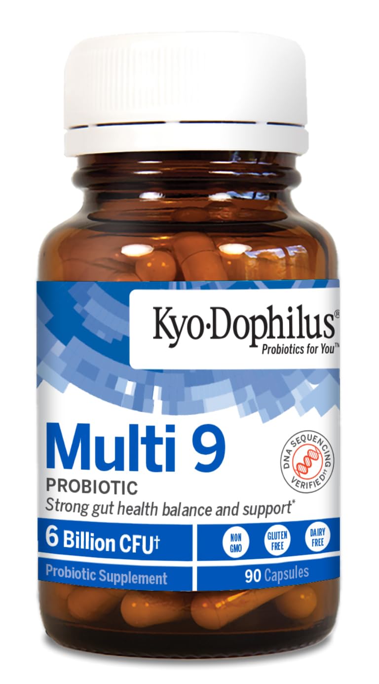 Kyolic Kyo-Dophilus Multi 9 Probiotic – Strong Gut Health | 90 Capsules