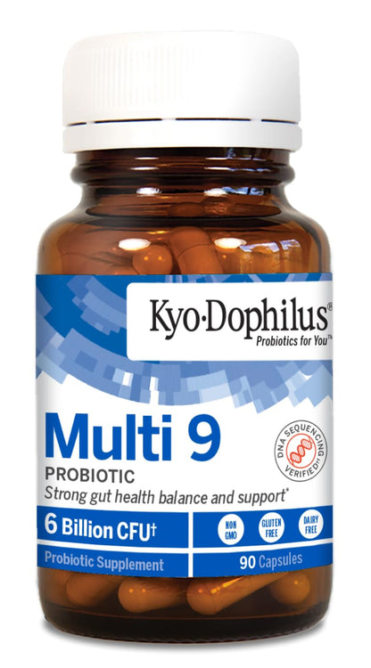 Kyolic Kyo-Dophilus Multi 9 Probiotic – Strong Gut Health | 90 Capsules